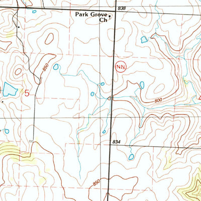 United States Geological Survey Lowry City, MO (1991, 24000-Scale) digital map