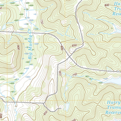 United States Geological Survey Lowry City, MO (2021, 24000-Scale) digital map