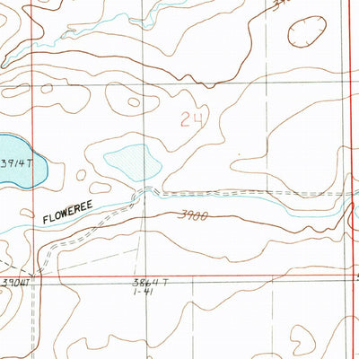 United States Geological Survey Lowry, MT (1987, 24000-Scale) digital map