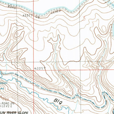 United States Geological Survey Lowry, MT (1987, 24000-Scale) digital map