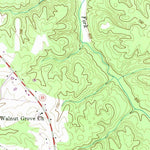 United States Geological Survey Lowryville, TN-AL (1949, 24000-Scale) digital map