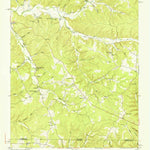 United States Geological Survey Lowryville, TN-AL (1952, 24000-Scale) digital map