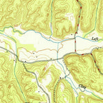 United States Geological Survey Lowryville, TN-AL (1952, 24000-Scale) digital map