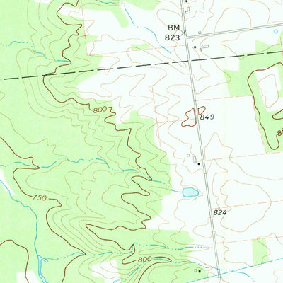 United States Geological Survey Lowville, NY (1966, 24000-Scale) digital map