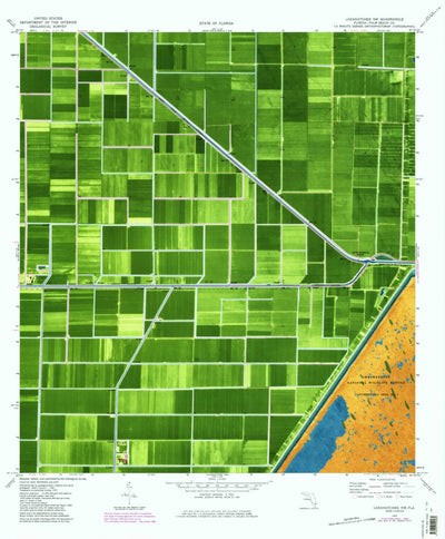 United States Geological Survey Loxahatchee NW, FL (1970, 24000-Scale) digital map