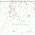 United States Geological Survey Loyal NW, OK (1972, 24000-Scale) digital map