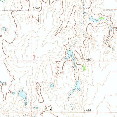 United States Geological Survey Loyal SE, OK (1972, 24000-Scale) digital map