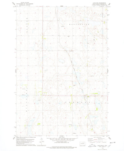 United States Geological Survey Loyalton, SD (1978, 24000-Scale) digital map