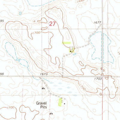 United States Geological Survey Loyalton, SD (1978, 24000-Scale) digital map