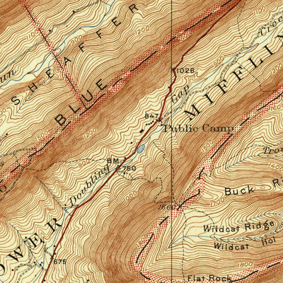 United States Geological Survey Loysville, PA (1933, 62500-Scale) digital map