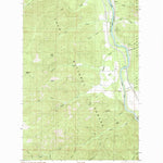 United States Geological Survey Lozeau, MT (1985, 24000-Scale) digital map