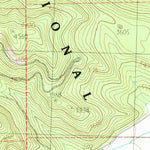 United States Geological Survey Lozeau, MT (1985, 24000-Scale) digital map