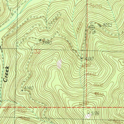 United States Geological Survey Lozeau, MT (1985, 24000-Scale) digital map