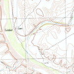 United States Geological Survey Lozier Canyon North, TX (1979, 24000-Scale) digital map