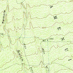 United States Geological Survey Lualailua Hills, HI (1957, 24000-Scale) digital map