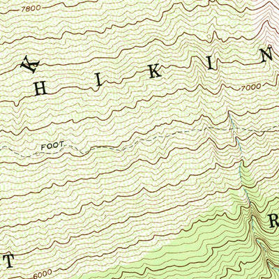United States Geological Survey Lualailua Hills, HI (1983, 24000-Scale) digital map