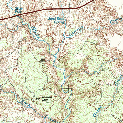 United States Geological Survey Lubbock, TX (1986, 100000-Scale) digital map