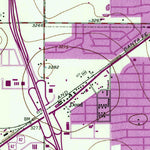 United States Geological Survey Lubbock West, TX (1957, 24000-Scale) digital map