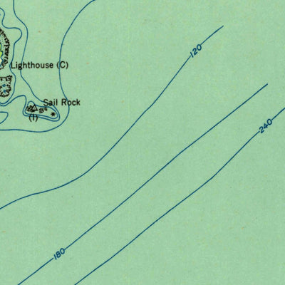 United States Geological Survey Lubec, ME (1952, 24000-Scale) digital map