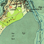 United States Geological Survey Lubec, ME (1952, 24000-Scale) digital map