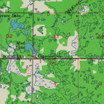 United States Geological Survey Lublin, WI (1951, 48000-Scale) digital map