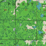 United States Geological Survey Lublin, WI (1951, 48000-Scale) digital map
