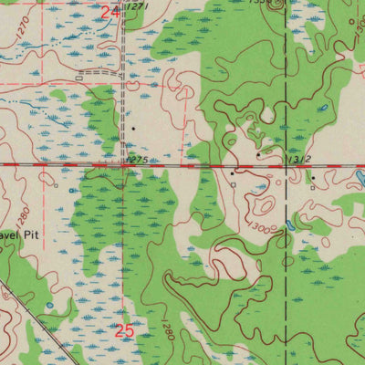 United States Geological Survey Lublin, WI (1969, 24000-Scale) digital map
