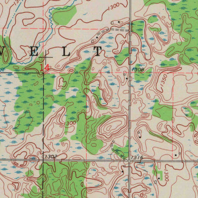 United States Geological Survey Lublin, WI (1969, 24000-Scale) digital map