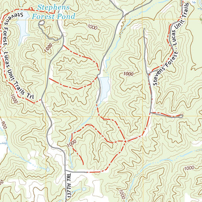United States Geological Survey Lucas, IA (2022, 24000-Scale) digital map