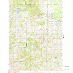 United States Geological Survey Lucas, MI (1983, 25000-Scale) digital map