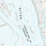 United States Geological Survey Lucas NW, SD (1971, 24000-Scale) digital map