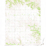United States Geological Survey Lucas, SD (1971, 24000-Scale) digital map