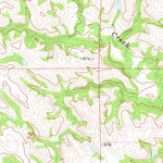 United States Geological Survey Lucas, SD (1971, 24000-Scale) digital map
