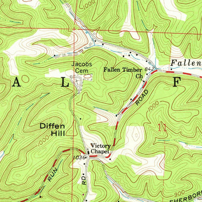 United States Geological Survey Lucasville, OH (1961, 24000-Scale) digital map