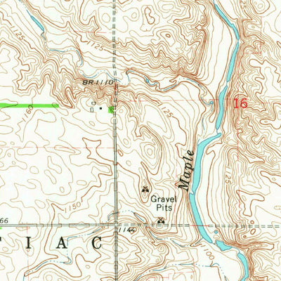 United States Geological Survey Lucca, ND (1965, 24000-Scale) digital map