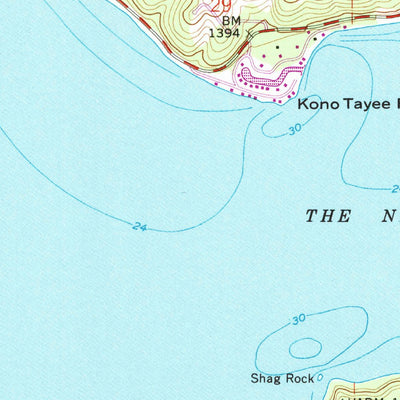 United States Geological Survey Lucerne, CA (1958, 24000-Scale) digital map