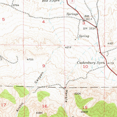 United States Geological Survey Lucerne Valley, CA (1947, 62500-Scale) digital map