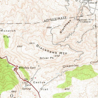 United States Geological Survey Lucerne Valley, CA (1947, 62500-Scale) digital map