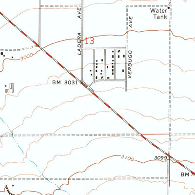 United States Geological Survey Lucerne Valley, CA (1971, 24000-Scale) digital map