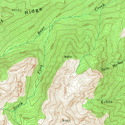 United States Geological Survey Lucerne, WA (1944, 62500-Scale) digital map
