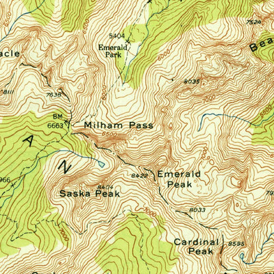 United States Geological Survey Lucerne, WA (1949, 62500-Scale) digital map