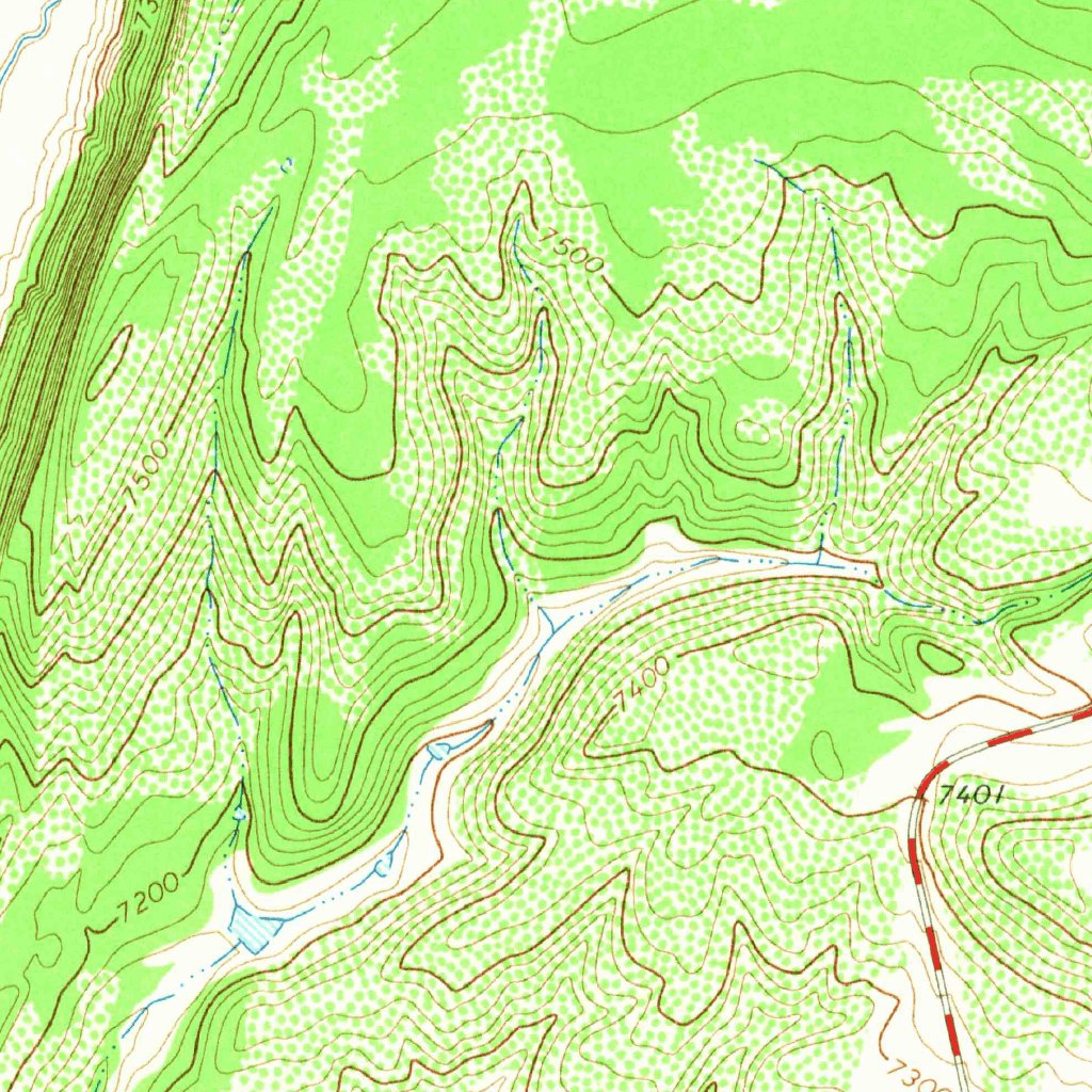 Lucero, NM (1966, 24000-Scale) Map by United States Geological Survey ...
