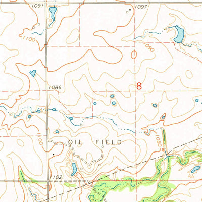 United States Geological Survey Lucien, OK (1972, 24000-Scale) digital map