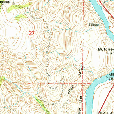 United States Geological Survey Lucile, ID (1963, 24000-Scale) digital map