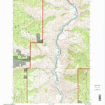United States Geological Survey Lucile, ID (1995, 24000-Scale) digital map