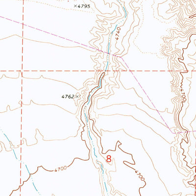 United States Geological Survey Lucin NW, UT (1967, 24000-Scale) digital map