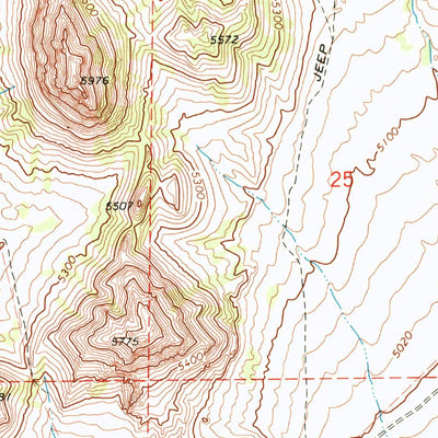 United States Geological Survey Lucin NW, UT (1967, 24000-Scale) digital map