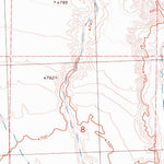 United States Geological Survey Lucin NW, UT (1992, 24000-Scale) digital map