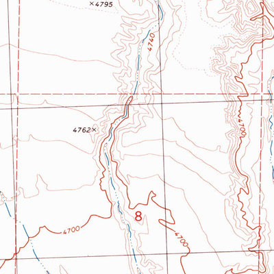 United States Geological Survey Lucin NW, UT (1992, 24000-Scale) digital map