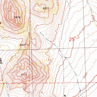 United States Geological Survey Lucin NW, UT (1992, 24000-Scale) digital map